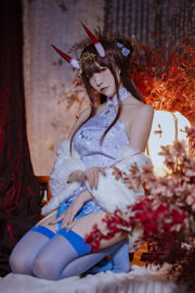 [COS Welfare] Популярный Coser Nizo Nisa - Azur Lane Noshiro Cheongsam