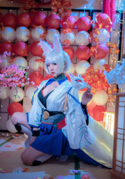 [Фото косплея] Популярный Coser Nizo Nisa - Azur Lane Kaga