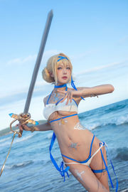 [Net Red COSER] Bloger anime Shui Miao aqua - Joan of Arc