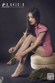 Foot Model Ice Cream "Duanxiang Cheongsam Silk Foot" [丽柜LIGUI] Internet Beauty