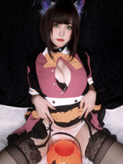 [Bien-être COS] Cute Miss Sister Honey Cat Qiu - Halloween