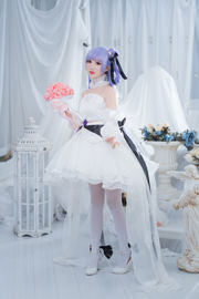 [ภาพคอสเพลย์] น่ารักและเป็นที่นิยม Coser ก๋วยเตี๋ยวนางฟ้า - ชุดแต่งงานยูนิคอร์น