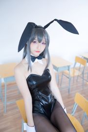 COSER 카미야 자카 마스 요 "사쿠라지마 마이"[복지 코스프레]