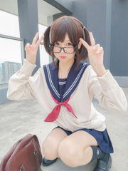 [Cosplay Photo] NAGISA Monster Meow - Navy JK Style