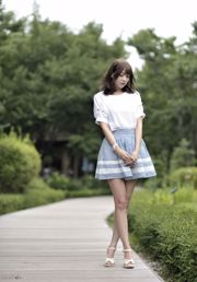 Lee Eun-hye "Foto externa na saia do parque" [beleza coreana]